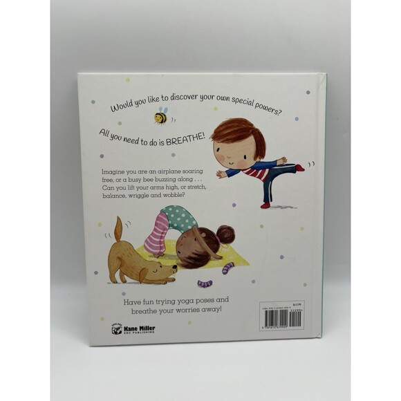 Brand New- I Breathe by Kane Miller Books (Hardcover) Yoga Poses for Little Ones - Picture 2 of 10